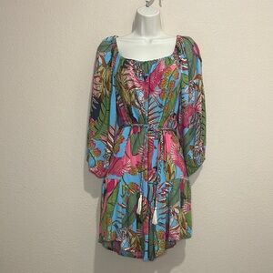 RACHEL ROY Tropical Print Dress, NWT